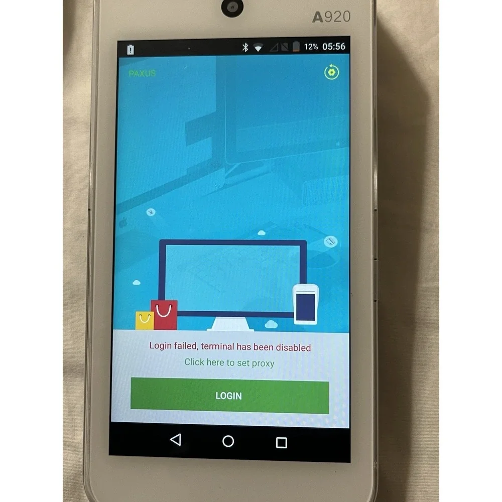 PAX A920 EMV NFC 4G Wireless Credit Card Machine